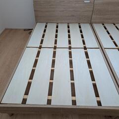 [新規停止中][引取半額]セミダブルベッドフレームのみ