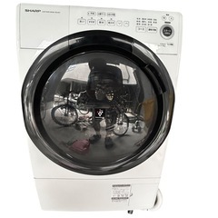 SHARP ドラム式電気洗濯乾燥機 ES-S7F-WL 2021年