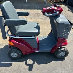スズキ　セニアカー　2024年ほぼ未使用車　メタリックレッドの画像