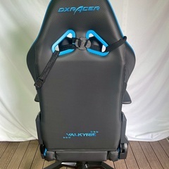 DXRacer｜デラックスレーサー ゲーミングチェア ヴァルキリーシリーズ ライトブルー VB-03LBの画像