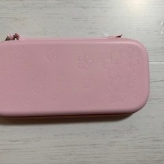 【新品未使用品】任天堂 Switch2 収納バッグ　Switch2 の桜テーマ収納バッグ　超軽量　防水ジッパーの画像