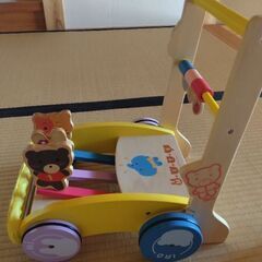 ベビー　手押し車の画像