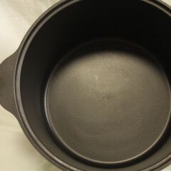 両手鍋　ガラス蓋つきの画像