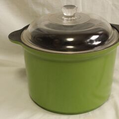 両手鍋　ガラス蓋つき