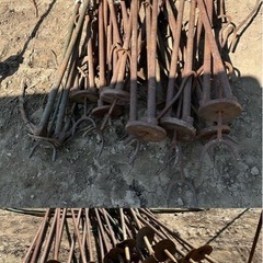 はぜかけ棒　220cmはざかけ棒　稲干し棒3500(c)の画像