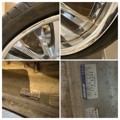 work 20インチ アルミホイール ベルサリオの画像