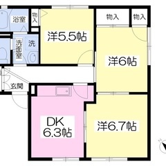 🏢安心の叶えRoom✨『3DK』君津市杢師✨敷金礼金無料💰✨人気...