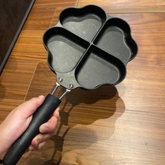 bws colectionはぴはぴクックパン　ハートフライパン　の画像