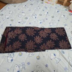 昭和レトロ 中古品 着物 薄手？ 花柄