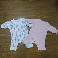 70　80　ベビー服　ロンパース まとめ　女の子　赤ちゃん　の画像