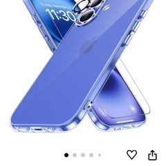 【未使用品】iPhone16 ケース クリア 