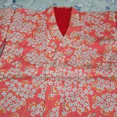 昭和レトロ 中古品 子供用？着物 ピンク の画像