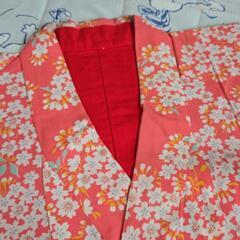昭和レトロ 中古品 子供用？着物 ピンク の画像