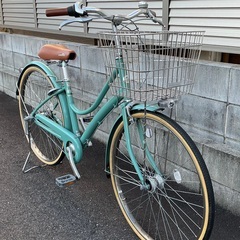 ＜美品車＞人気のブリヂストン・エブリッジ ・26インチ自転車・内装3段変速 LEDオートライト・新品サドルでお得品！の画像