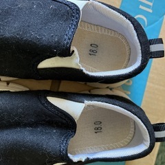 18cm子供靴 スリッポンの画像