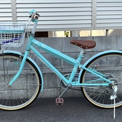 美品車＞可愛い💕MAHALO マハロ・24インチ子供自転車・シマノ6段