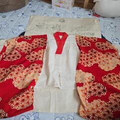 昭和レトロ 中古品 子供用 襦袢？の画像