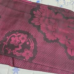 昭和レトロ 中古品 着物 紫の画像