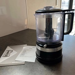 美品　キッチンエイド　kitchenaid フードプロセッサー　黒　5カップの画像