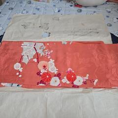 昭和レトロ 中古品 着物 ピンク 