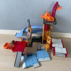 トミカタウンビルドシティ パワークレーン建設現場