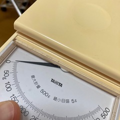 はかり　計量　キッチンスケール　の画像