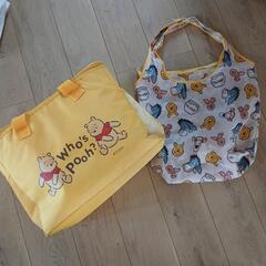 プーさん保冷バックとお買い物袋セット