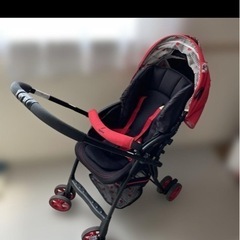 Aprica ラクーナエアー AB ストライプレッド