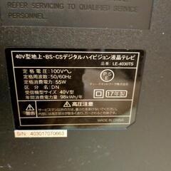 液晶テレビの画像