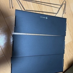VENTLAX キャンプテーブル ローテーブル アルミ製 軽量6...