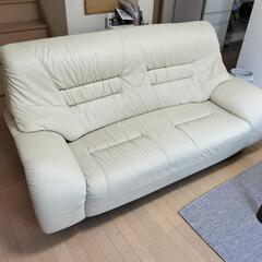 本皮レザーソファー