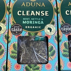 通常価格6,000円！6箱セット⭐︎オーガニック　ADUNA CLEANSE ミント・ネトル・モリンガの画像
