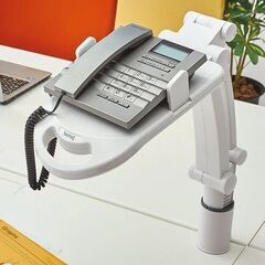 【新品未使用品】ＴＡＮＯＳＥＥ テレホンスタンドフレックス ホワ...