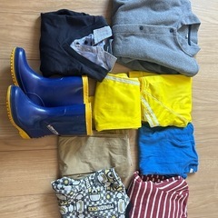 【お渡し先決定】春秋用　男の子服　120cmの画像