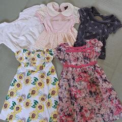 110㎝　女の子　夏服30着　まとめ売り　の画像