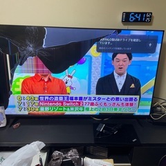 TCL 55インチ液晶テレビ 画面割れジャンク