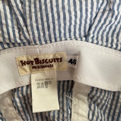 ミキハウス　HOT BISCUITS 耳付き帽子の画像