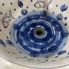 【ご予約者あり】金魚鉢、睡蓮鉢、洗面ボール
