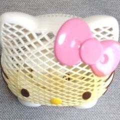 ハローキティ フェイス形ミニファン  （キティちゃんの顔型卓上扇風機）の画像