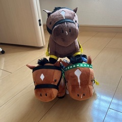 【お話し中】馬　ぬいぐるみの画像