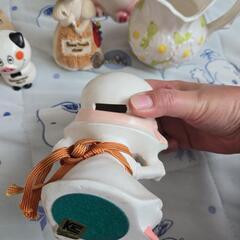 【売約済】昭和レトロ 中古品 置物 花瓶 貯金箱等の画像