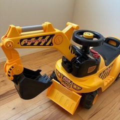 キングショベル 乗用玩具  ショベルカー　 足けり乗用玩具 