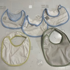 ミキハウス　べべルダクティオン　スタイ　5個セットの画像