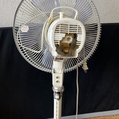 "お話し中"扇風機の画像