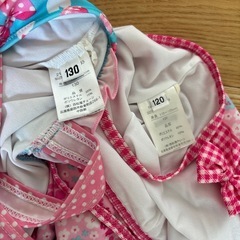 キッズ水着2点セットの画像