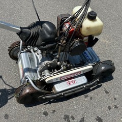 スパイダーモア　斜面　畦草刈機 AZ850 4WD 作動確認済の画像