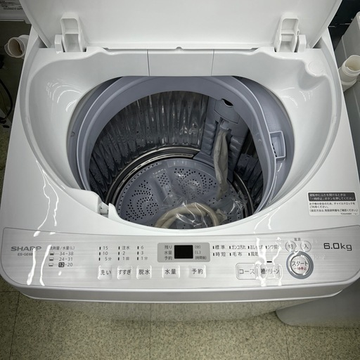 リユースのサカイ東金店 SHARP 洗濯機 18年製 6.0kg TJ12809