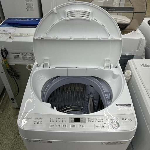 リユースのサカイ東金店 SHARP 洗濯機 18年製 6.0kg TJ12809