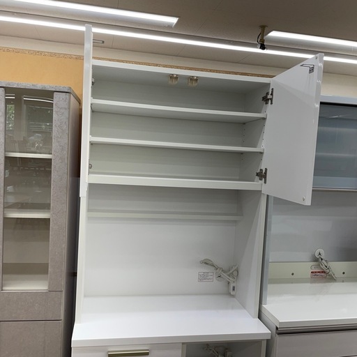☆リユースのサカイ幸手店☆SJ9598☆ニトリ 食器棚 クリーニング済み