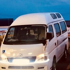 キャラバン　福祉車　電動リフト付き　2002 ディーゼル